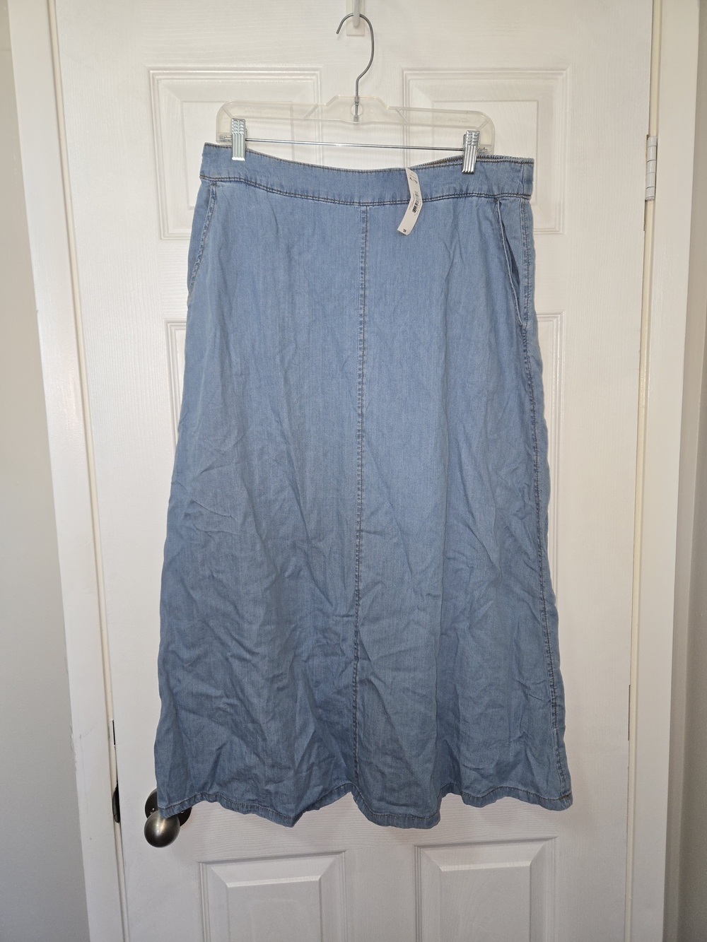 Joe Fresh Light Blue Denim Maxi Skirt